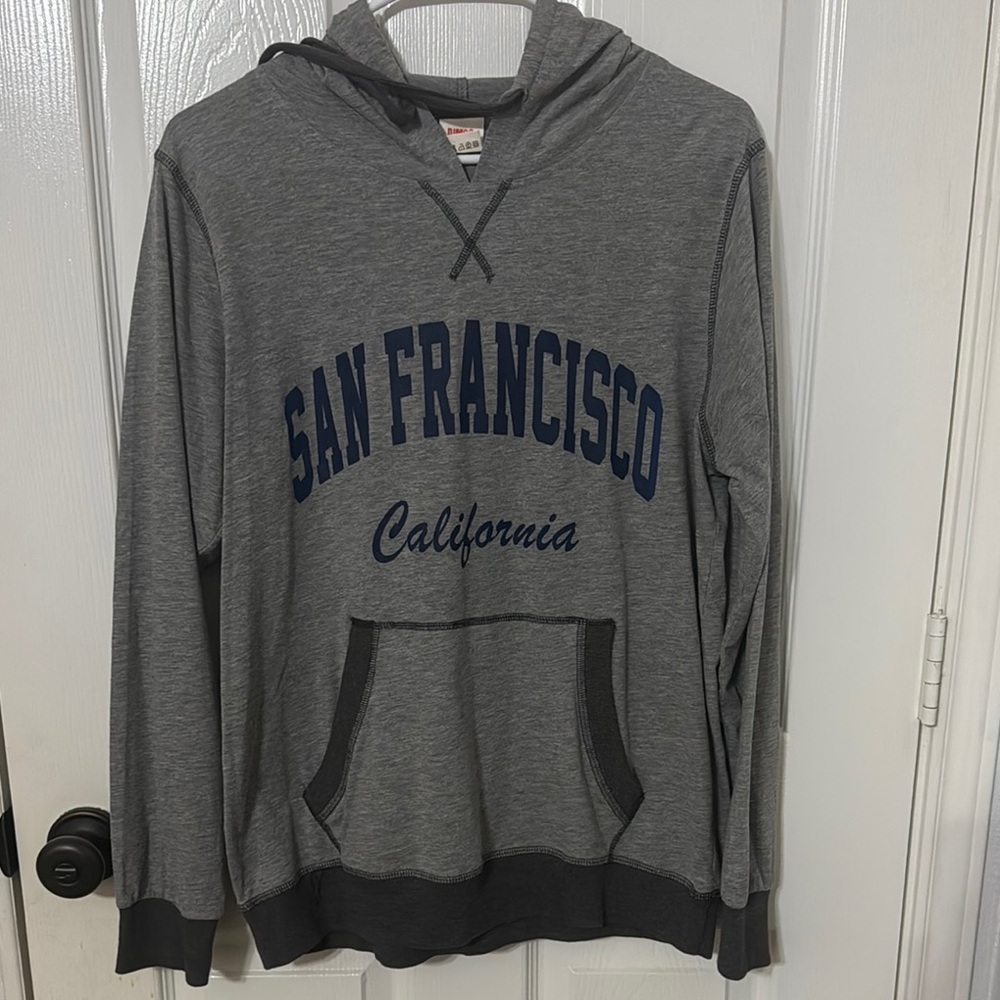 #3 Gray San Francisco Hoodie